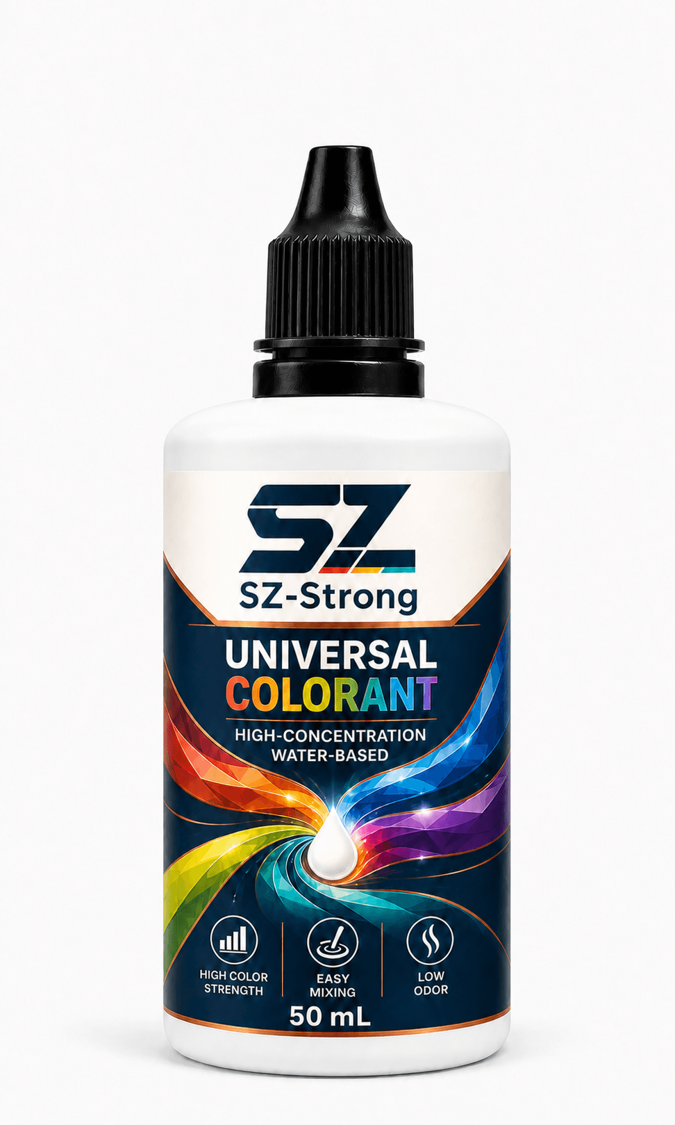 Universal Colorant Black colour packaging