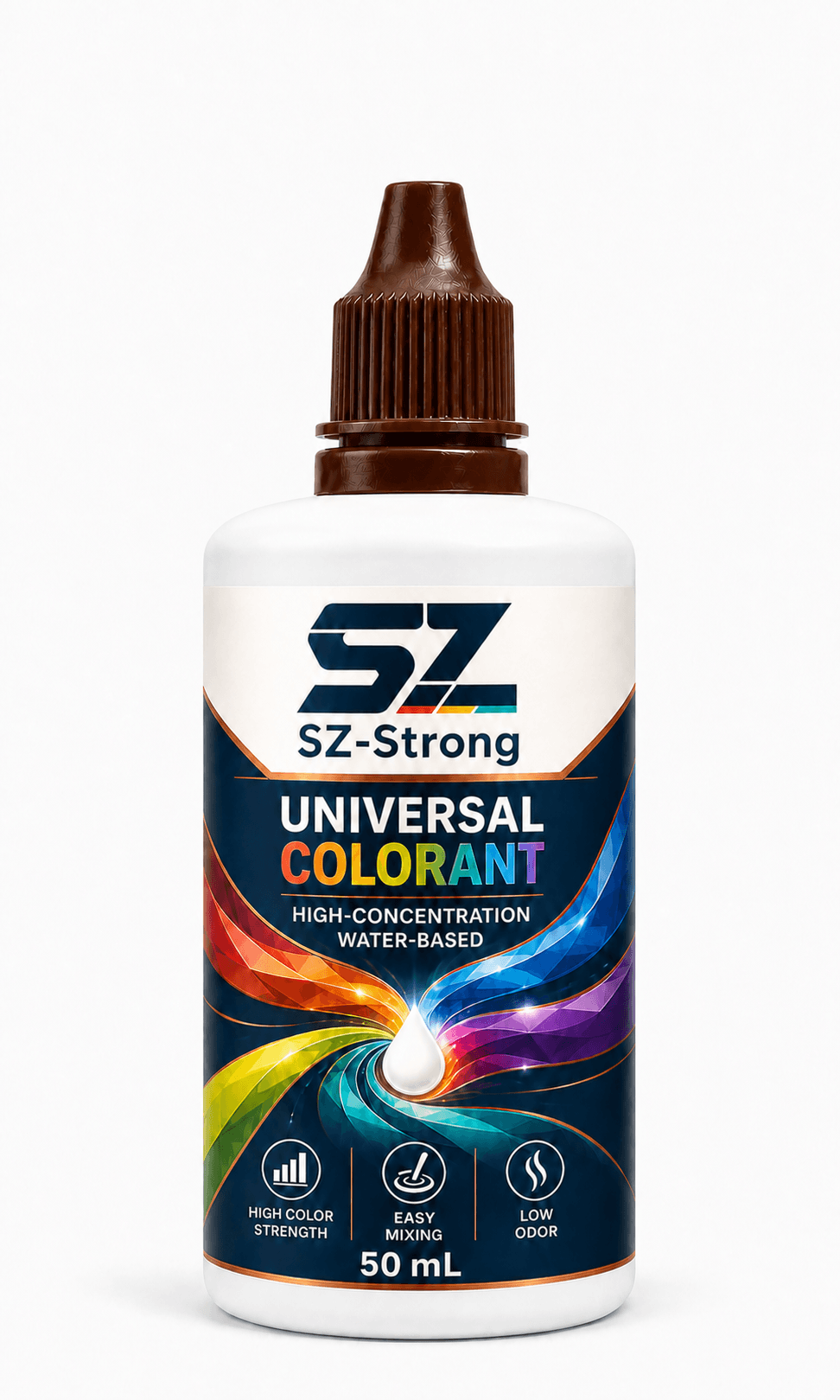 Universal Colorant Brown colour packaging