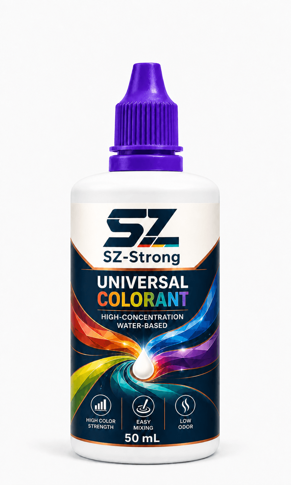 Universal Colorant Purple colour packaging
