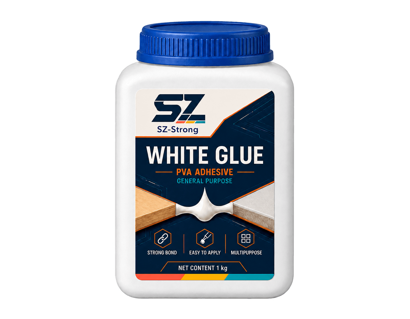 White Glue front pack